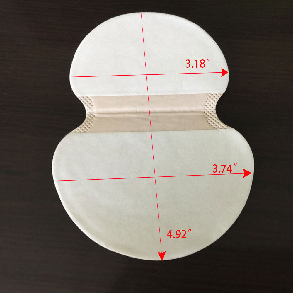 Disposable Underarm Sweat Pads Stickers - Absorbing Guard Shields 100pcs