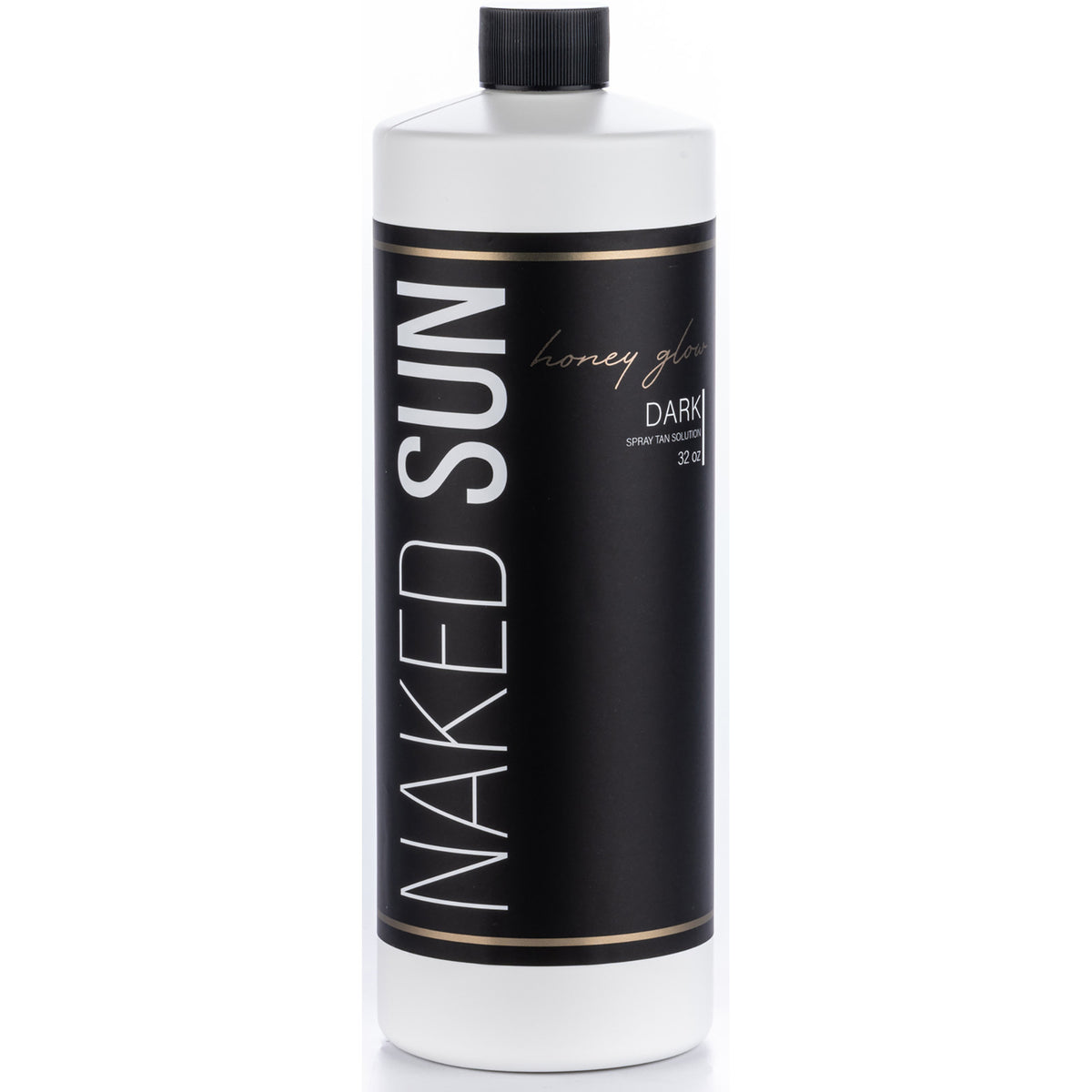 Dark Tanning Solution 32oz - Honey Glow Self Tanner with Aloe & Vitamins