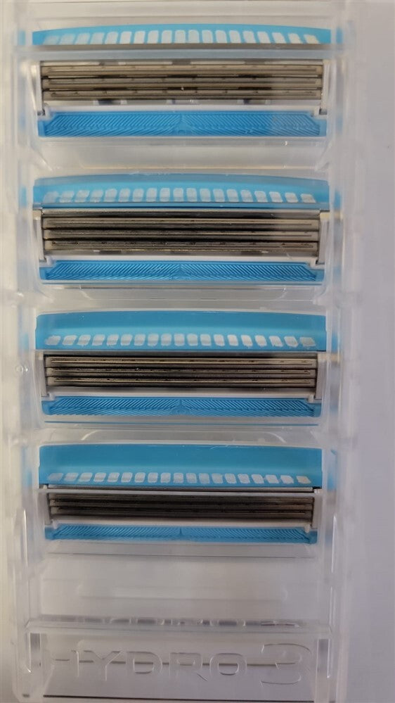 Schick Hydro 3 Razor Blade Refill Pack for Compatible Safety Razors