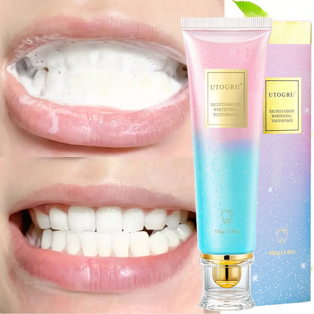 Nicotinamide Whitening Toothpaste 100g - Fresh Breath & Surface Stain Removal