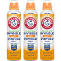 Invisible Body Powder Spray for Sweat and Odor Control - 7oz, Pack of 3
