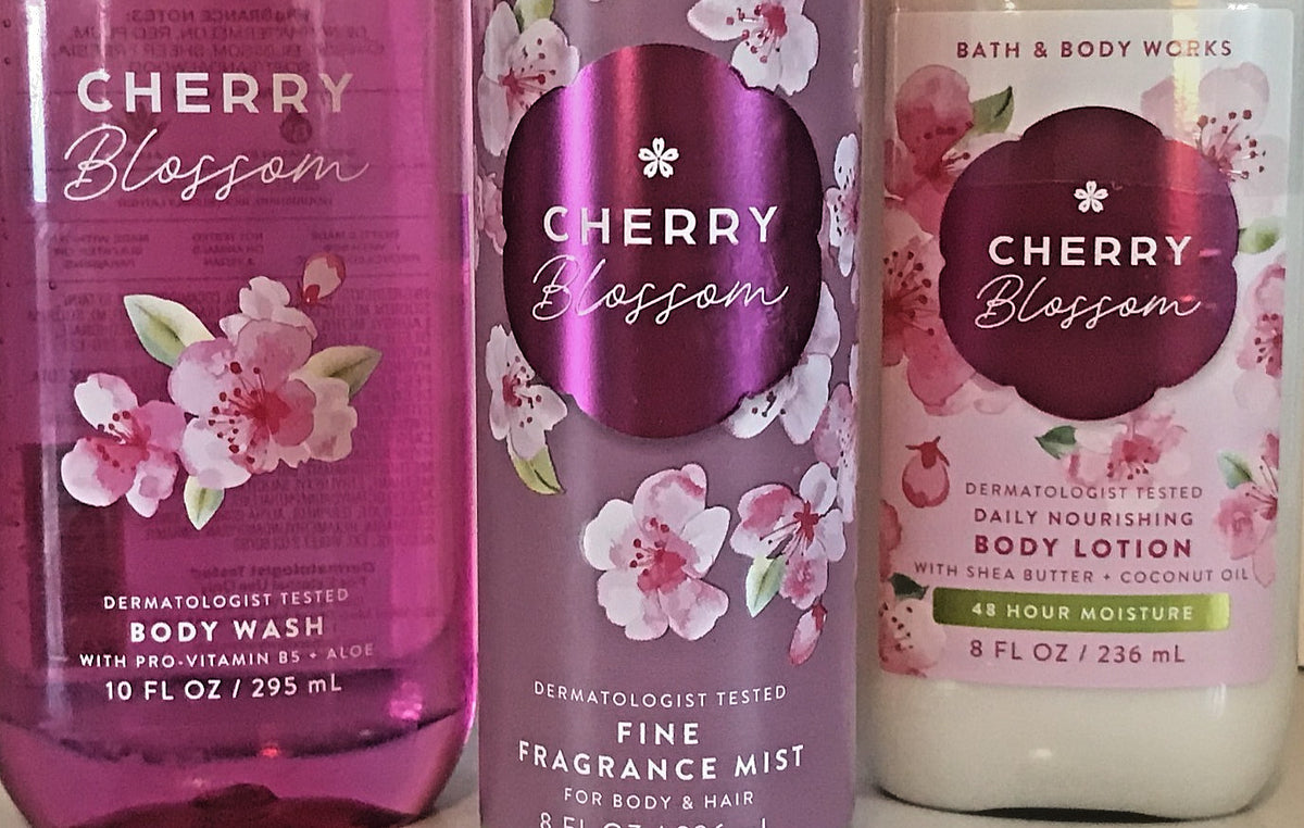 Cherry Blossom Fragrance Mist Lotion & Body Wash Set - Bath & Body Works