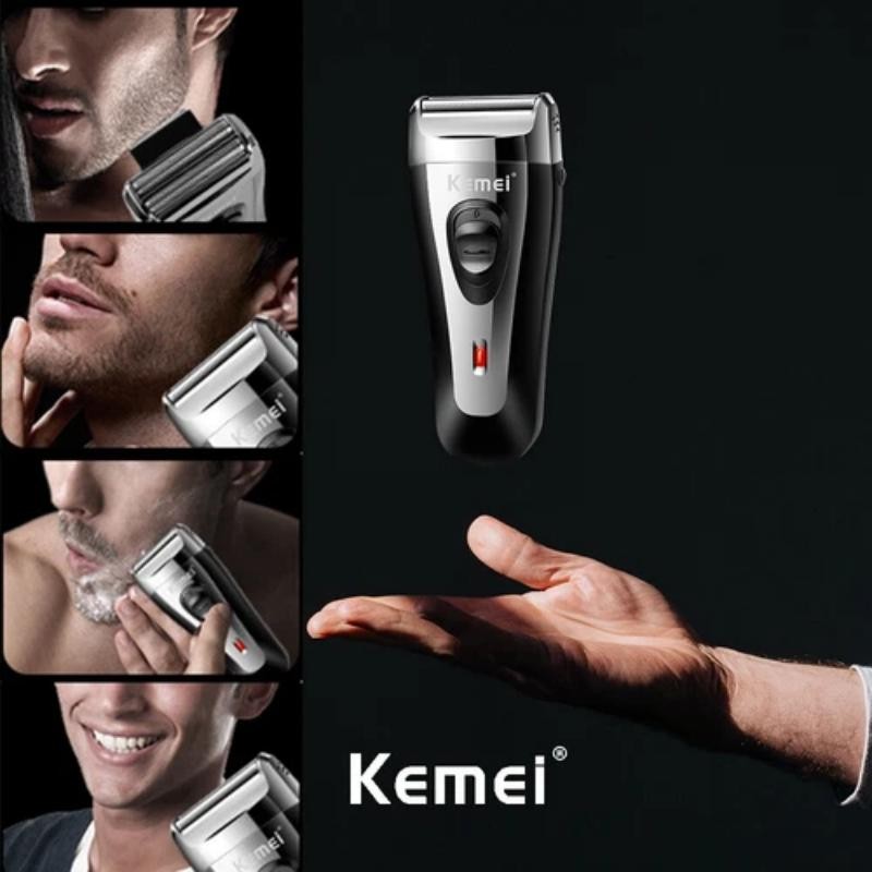 Cordless Electric Beard Trimmer Men Hair Cutting Shaver USB Rechargeable