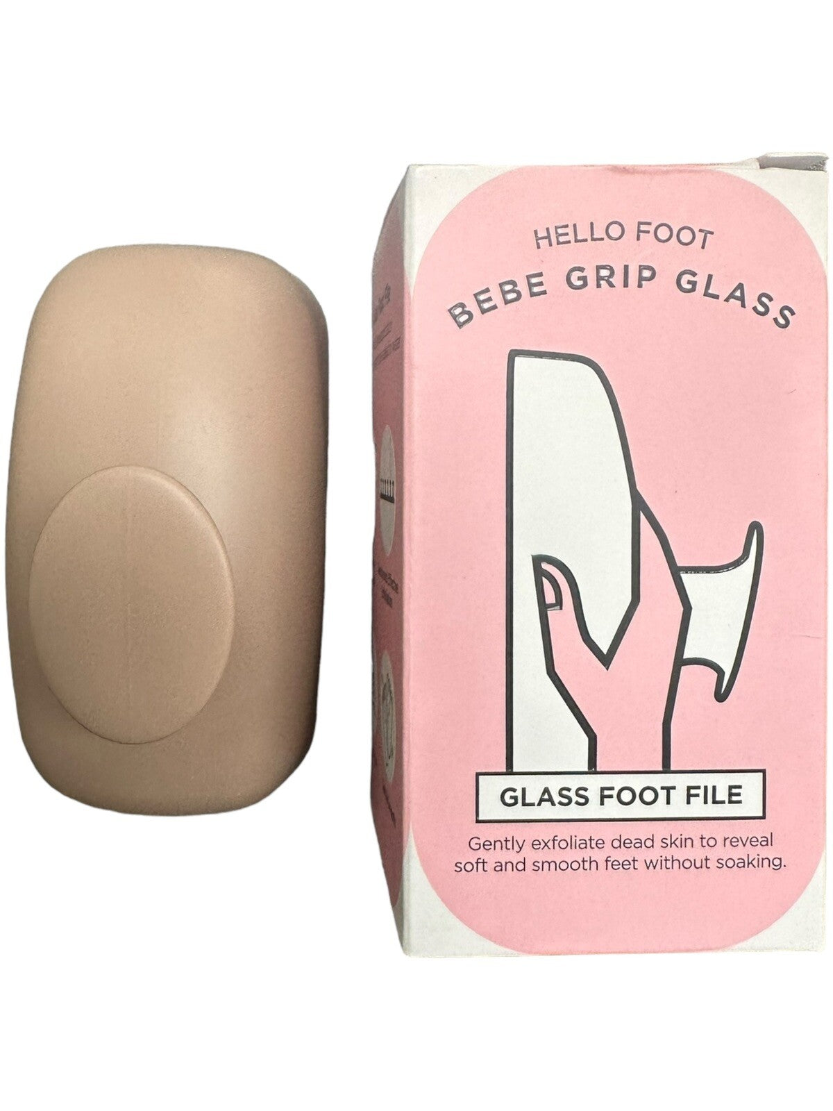 Foot File Glass Pad Foot Scraper Exfoliating Pedicure Tool