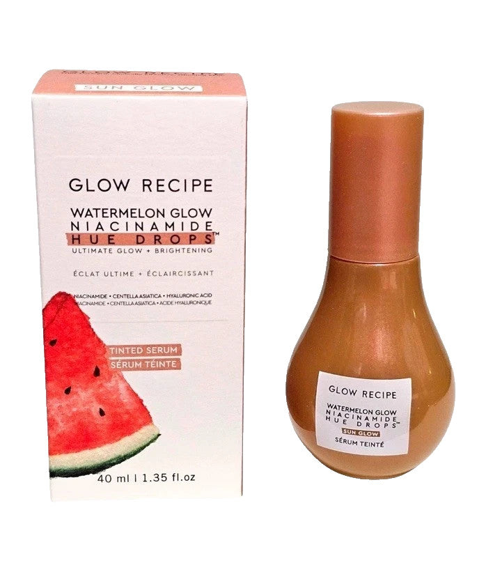 Watermelon Glow Face Drops - Sun Kissed Hydrating Serum 40ml