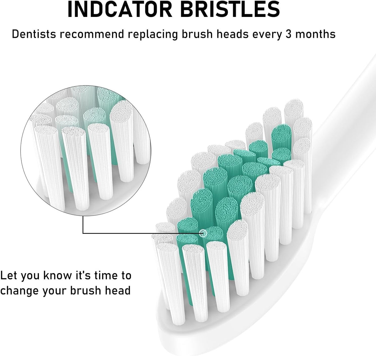 Philips Sonicare Replacement Brush Heads - 4 Pack Soft Bristles for Deep Cleaning
