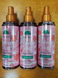 Festive Peppermint & Vanilla Body Mist Set - Hydrating Non-Alcoholic Fragrance, 3 Pack 6 oz