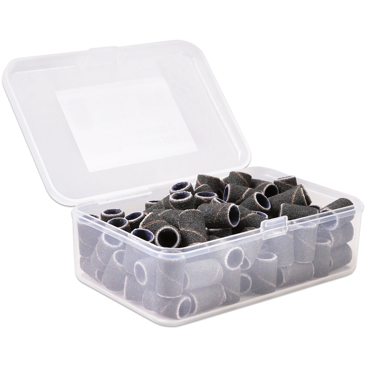 Nail Sanding Bands for Drill Bits 120 Grit Black - 100 Pieces, Manicure & Pedicure