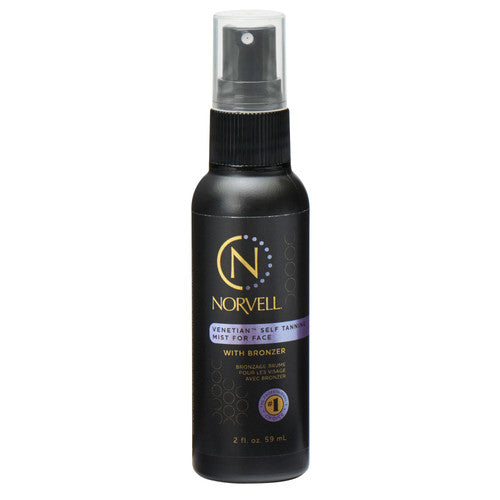 Self-Tanning Face Mist - Organic, Hydrating, 2 oz Natural Sunless Glow
