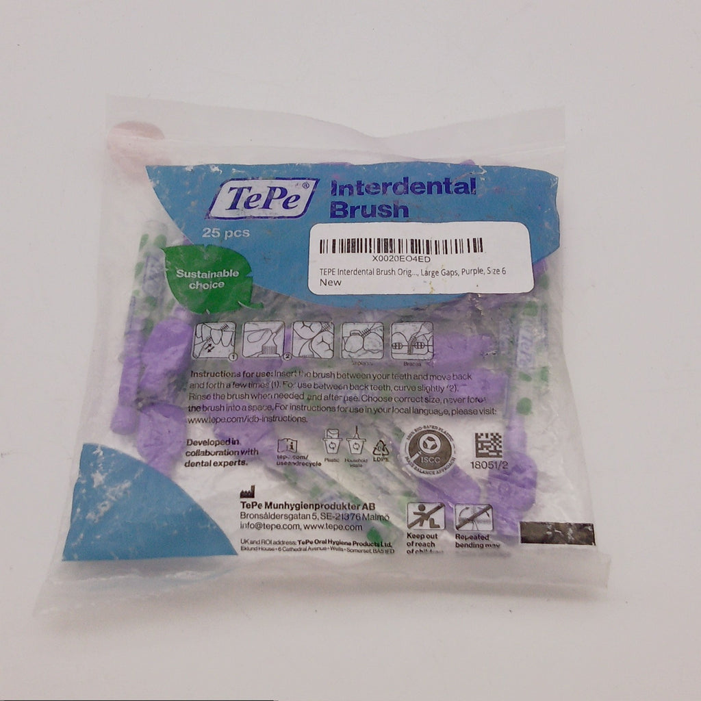 Interdental Brushes Soft Dental Cleaning Set 25 Pack 1.1mm