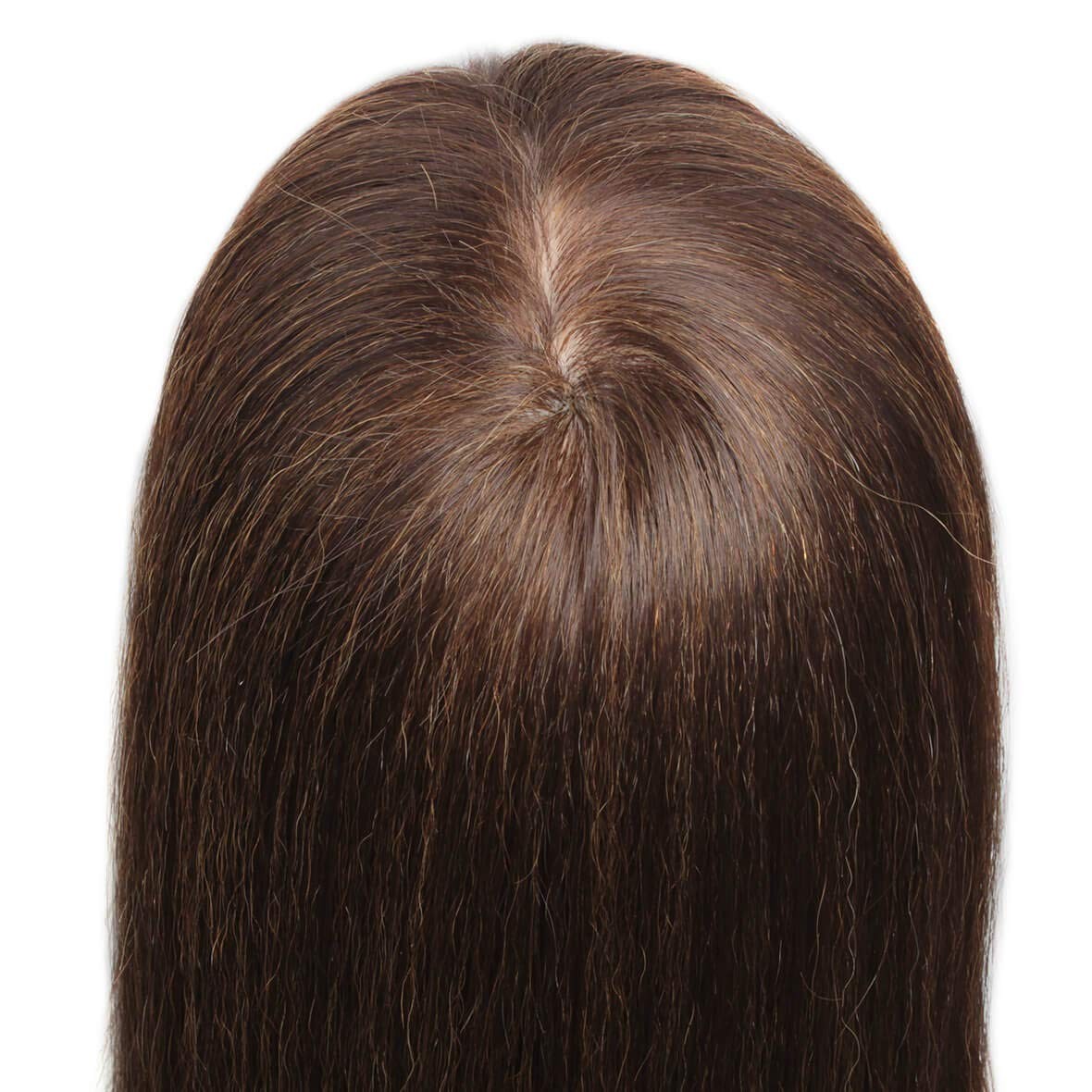 Mannequin Head with Human Hair for Hair Styling Training, Display & Practice