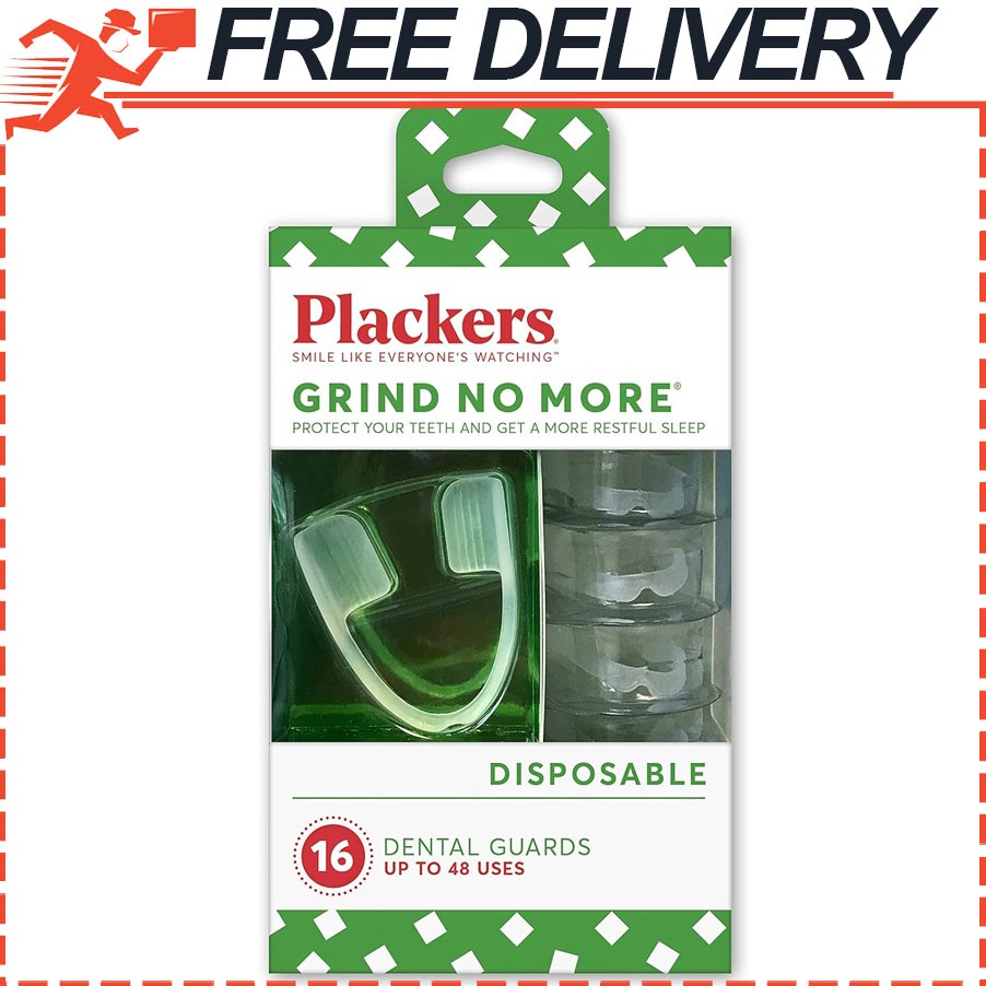 Disposable Night Guard for Teeth Grinding - 16 Pack, BPA Free, Ready to Wear
