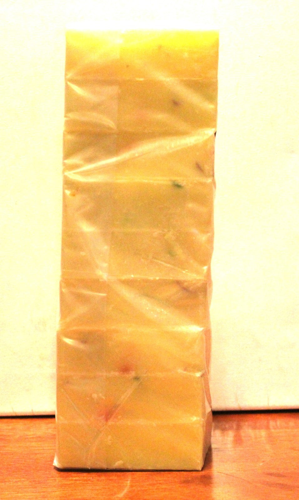 Cold Process Handmade Soap Bars - Fruity Scent, 9 Precut Pieces, Free Shipping