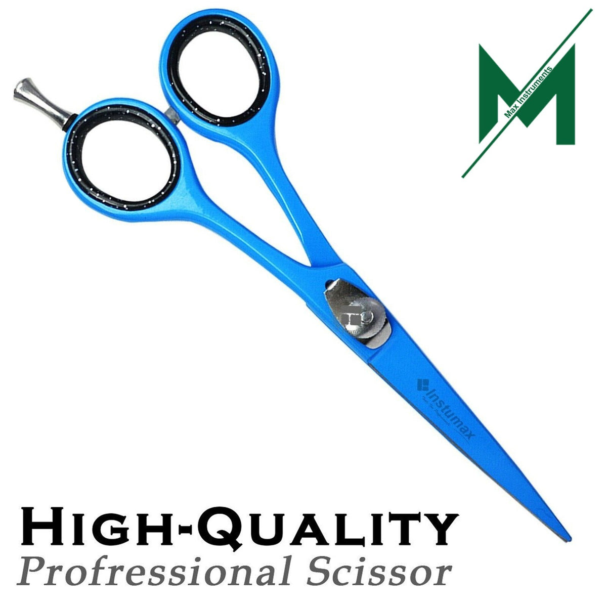 Professional Hairdressing Scissors 6.5-inch Blue Shears for Salons and Barbershops