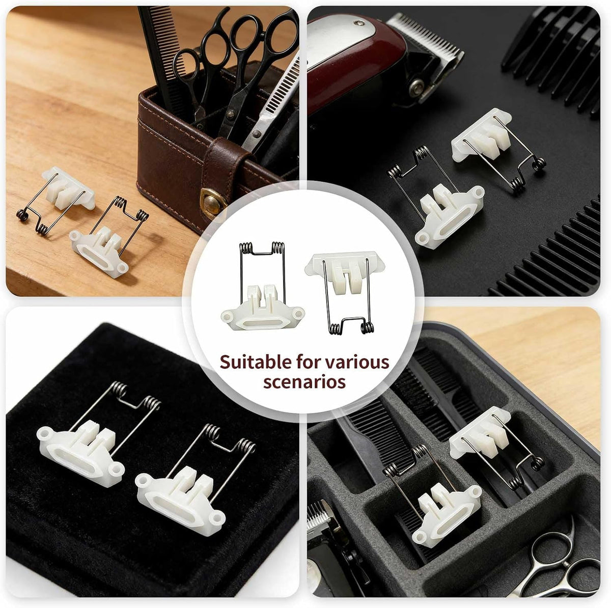 Hair Clipper Spring Tension and Cam Follower Replacement Kit for Babyliss 870 Series