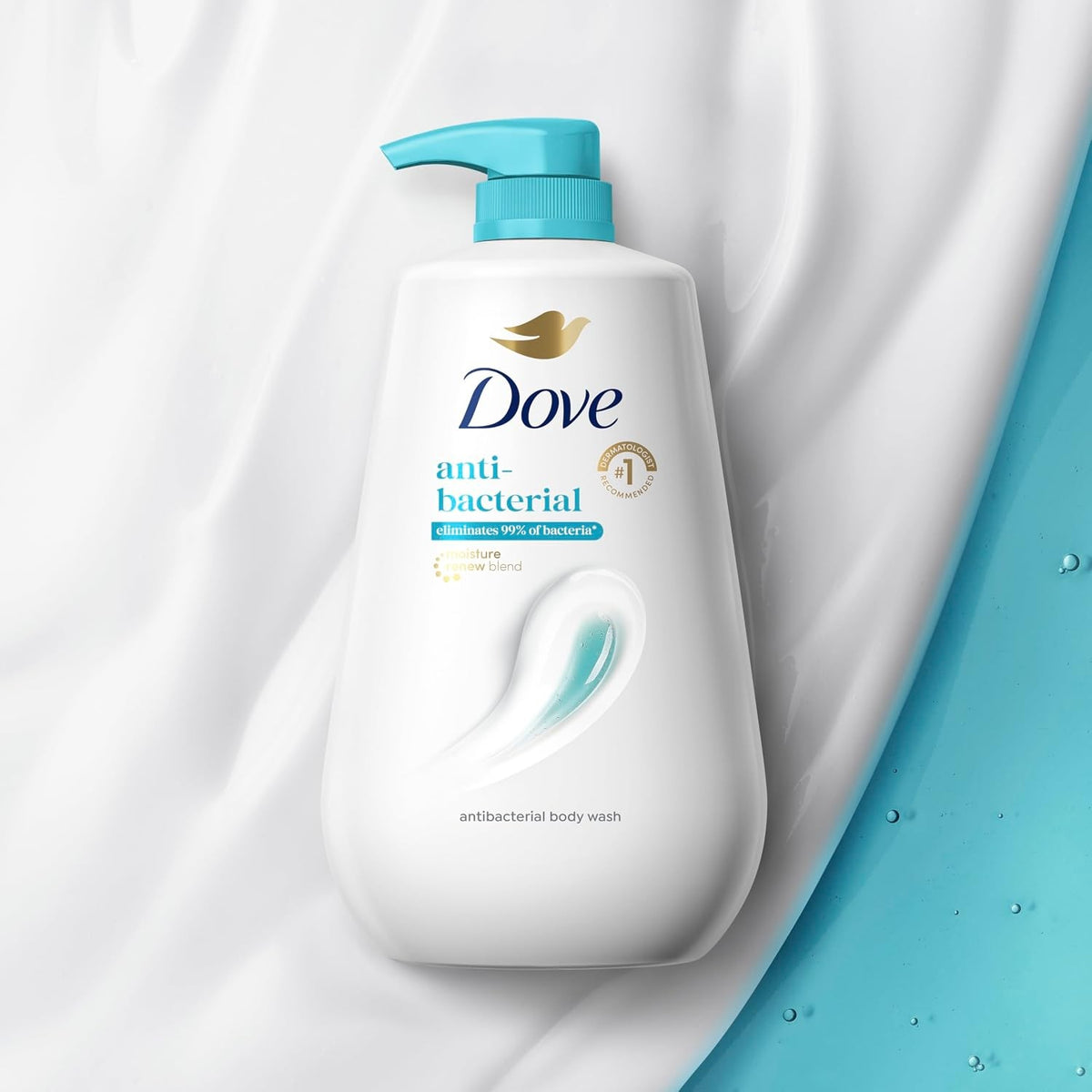 Antibacterial Sulfate-Free Body Wash for All Skin Types – 30.6 oz Pump