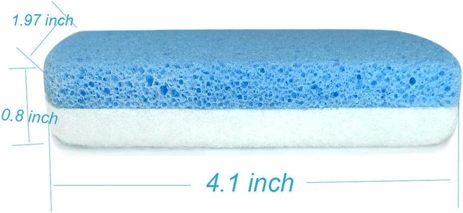 Double Sided Glass Pumice Stone Foot Callus Remover 2 Count