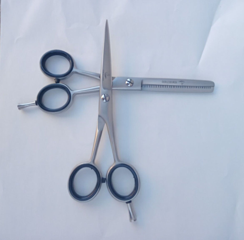 Professional Hair Cutting Shears & Thinning Scissors Set - 5.5 inch
