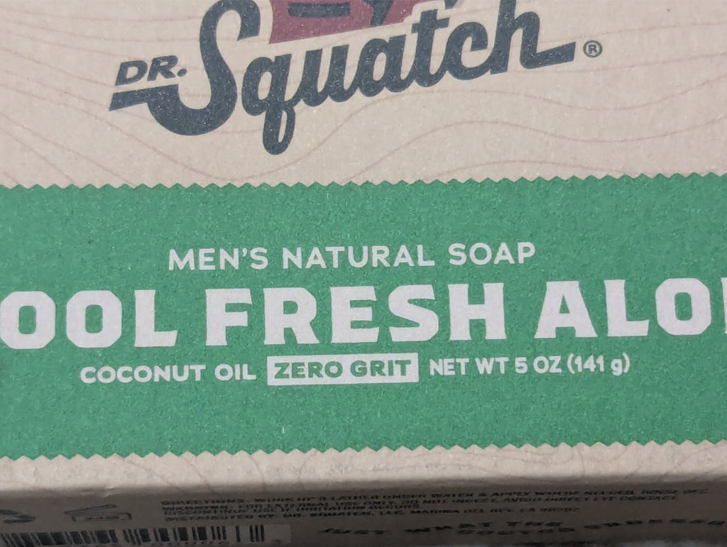 Men's Natural Soap with Aloe Vera - Cool Fresh Scent 5 oz Bar