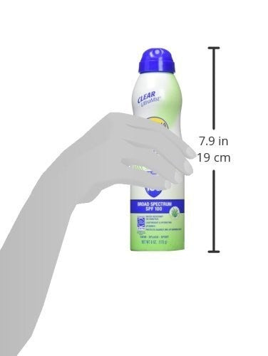 Broad Spectrum Sunscreen Spray - Water Resistant SPF 50+ with Aloe Vera & Vitamins