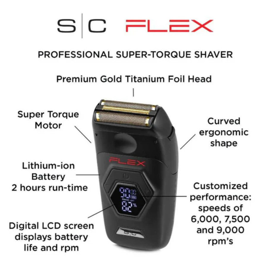 Professional Foil Shaver with Super-Torque Motor - Dry & Cordless
