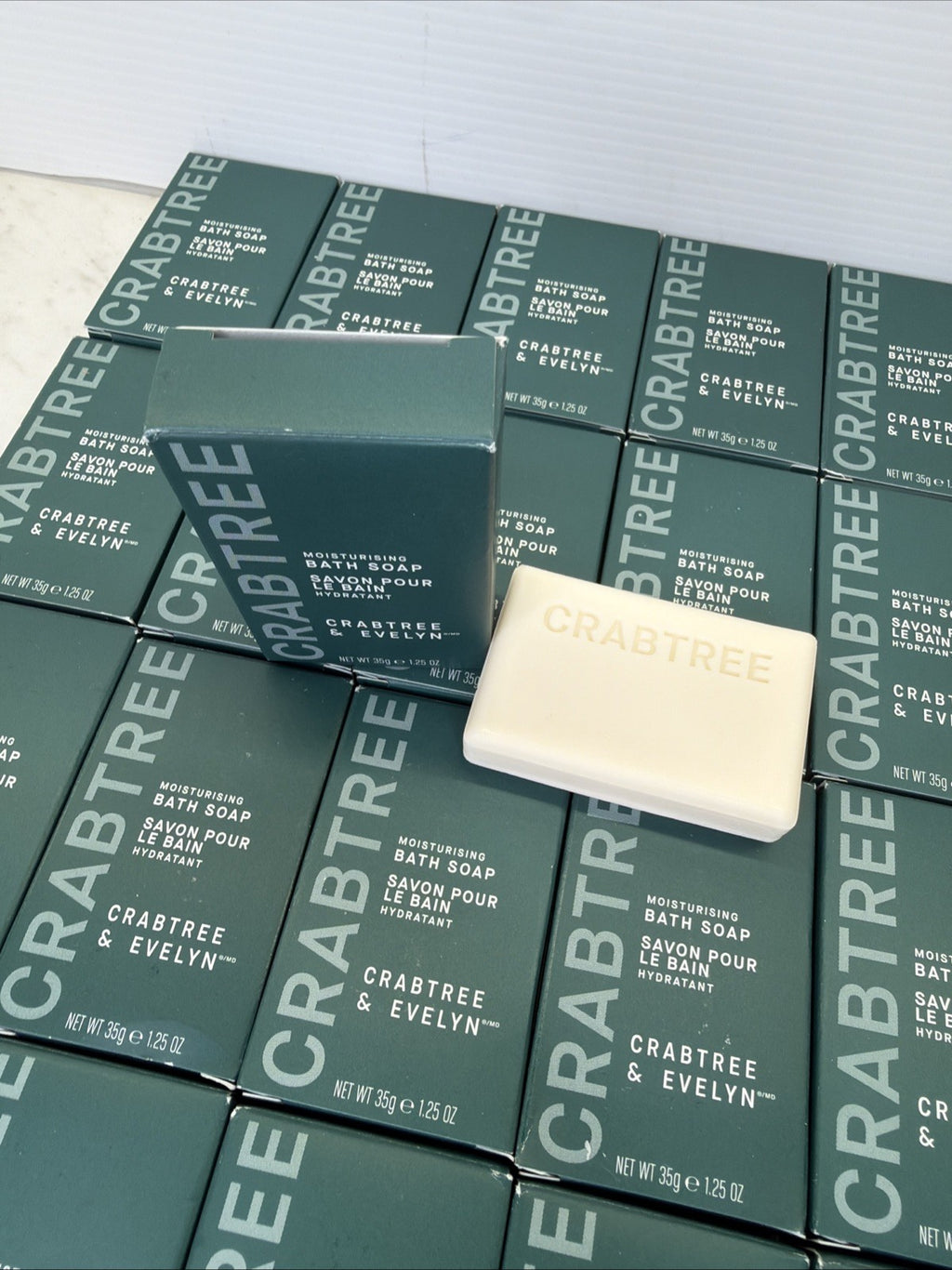 Moisturizing Bath Soap 20 Bars - Gentle Hydrating Cleansing