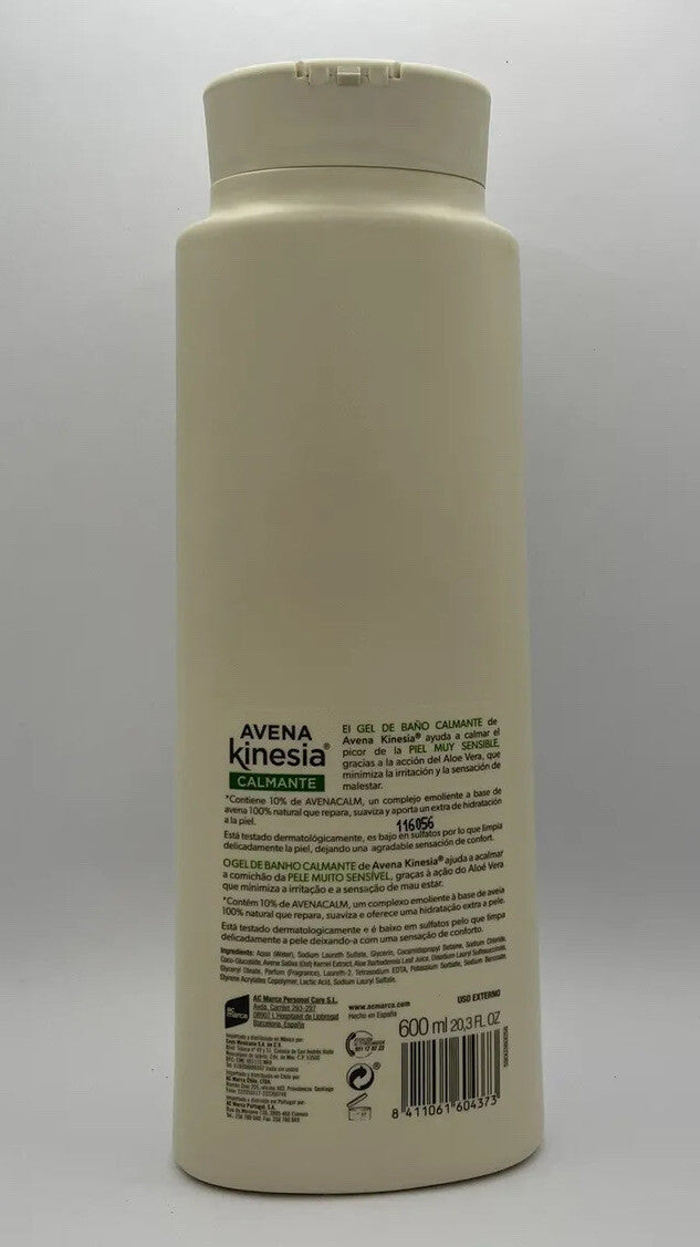 Moisturizing Oatmeal Body Wash for Dry Skin - 2 Bottles