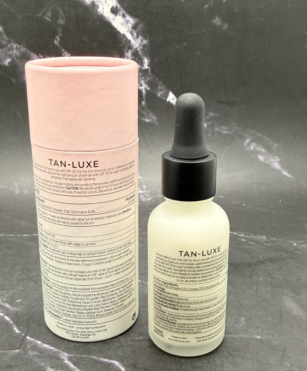 Self-Tan Serum with Hyaluronic Acid SPF30 - Gradual Glow, 1.01 oz