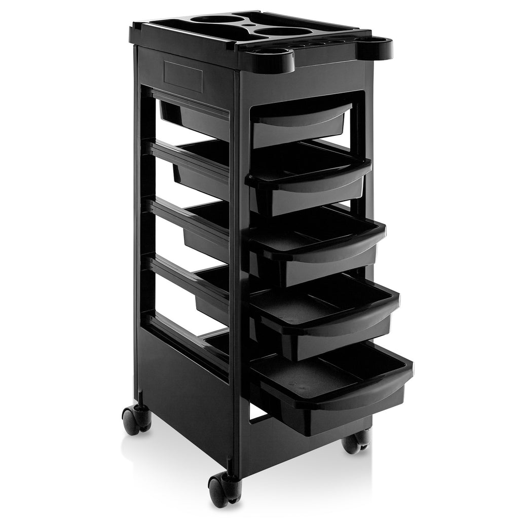 Mobile Salon Trolley Cart with Drawers and Swivel Casters for Beauty & Beauty Equipment