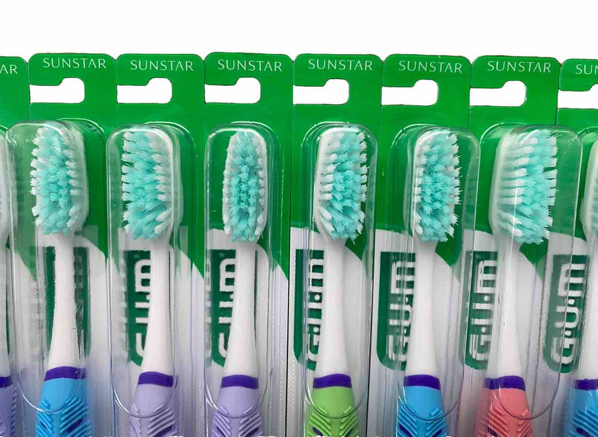 12 Pack Ultra Soft Toothbrushes for Sensitive Gums - Gentle Plaque Removal