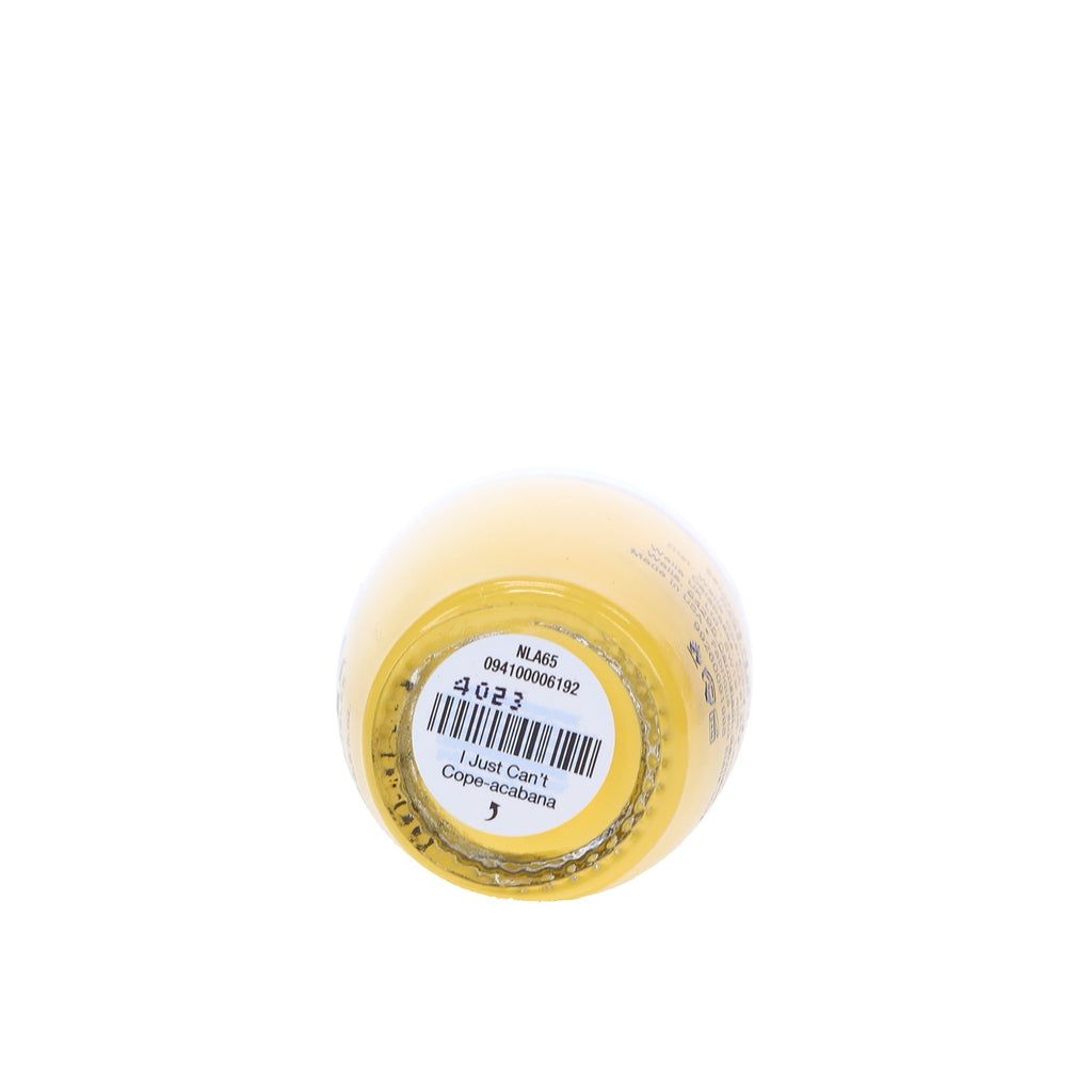 OPI Nail Lacquer I Just Can't Cope-acabana 0.5 oz Bright Yellow Polish