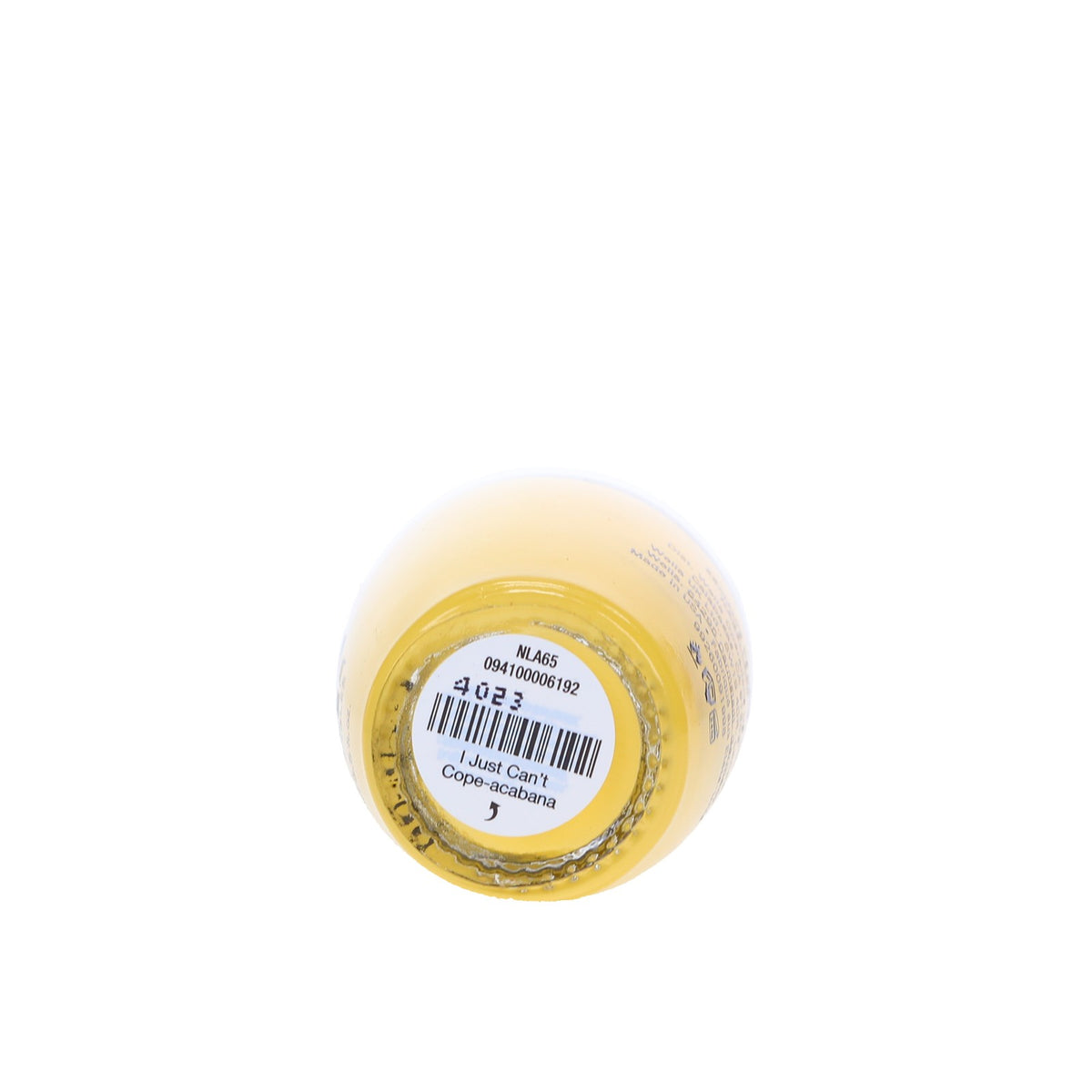 OPI Nail Lacquer I Just Can't Cope-acabana 0.5 oz Bright Yellow Polish