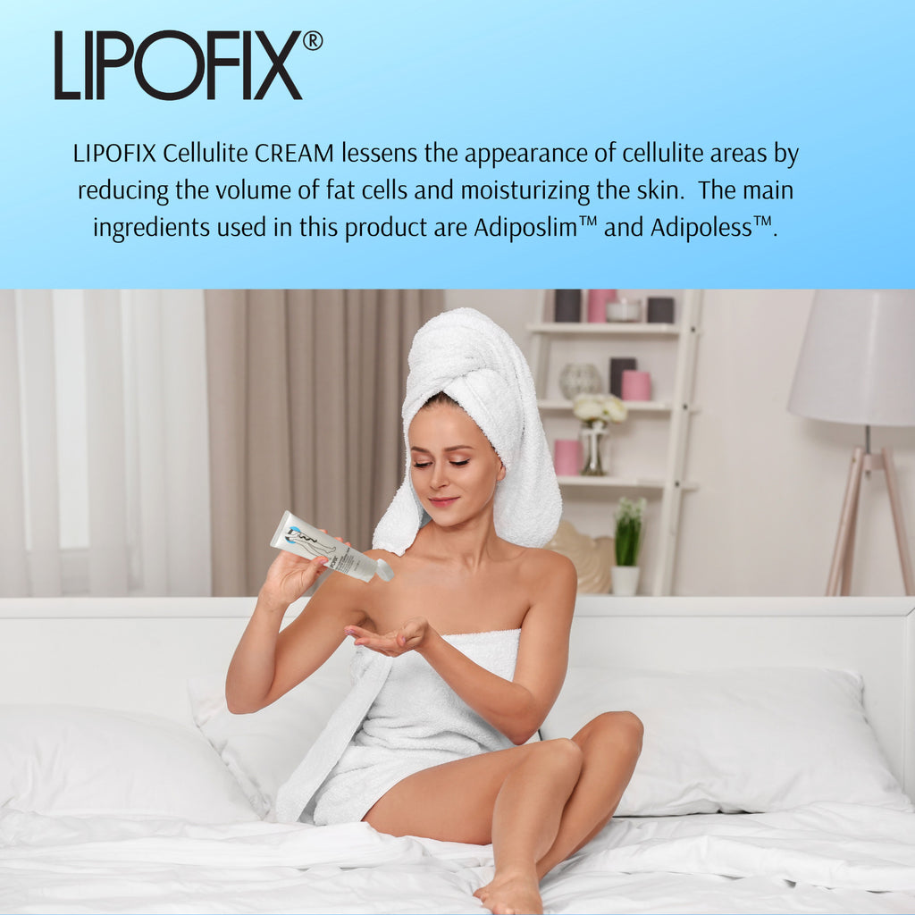 Anti Cellulite Cream for Fat Burning and Skin Firming - Lipofix