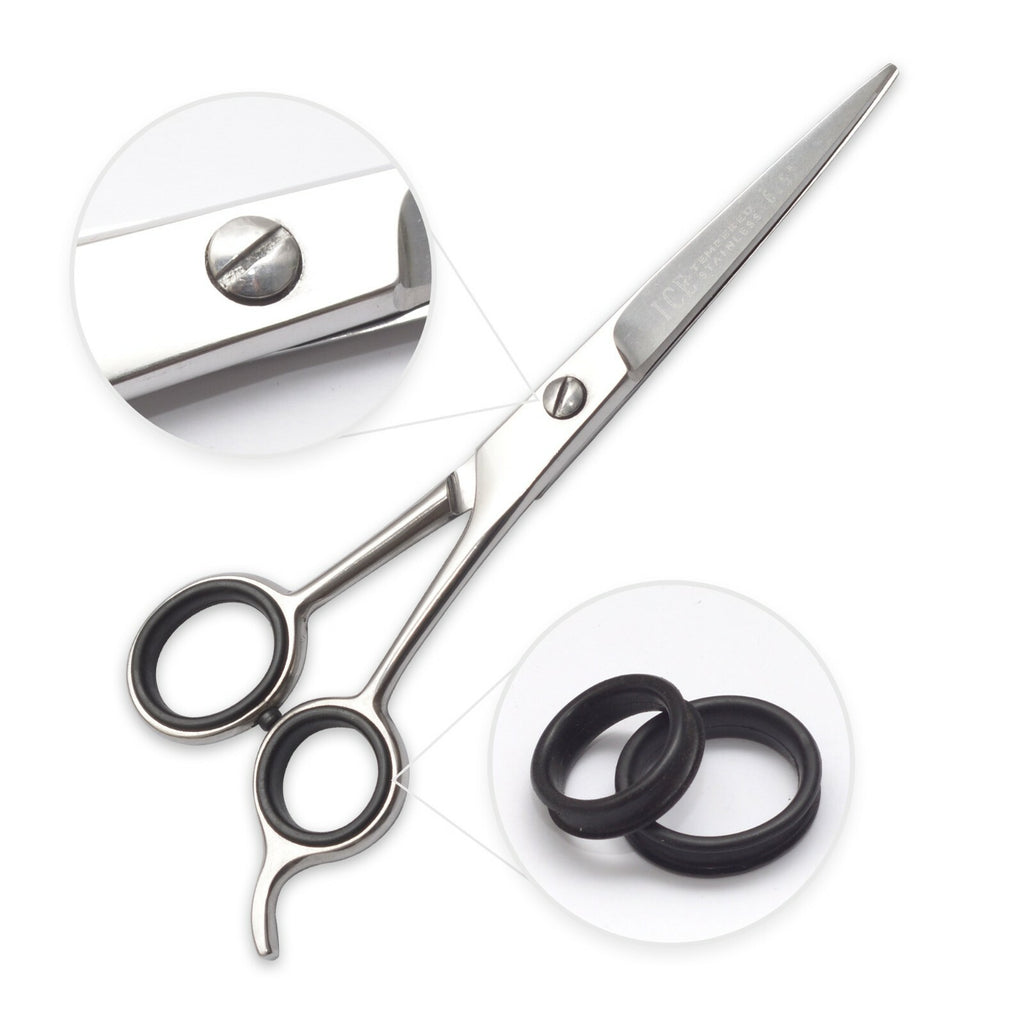 Professional Hair Cutting Scissors 6.5 Inch Polished Barber Shears