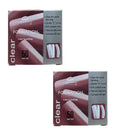 Versatile Clear Nail Tips - 50 Tips Pack of 2 for Nail Art & Enhancements