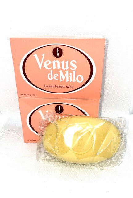 Venus De Milo Cream Beauty Soap 2 Pack - Hydrating & Purifying Bar