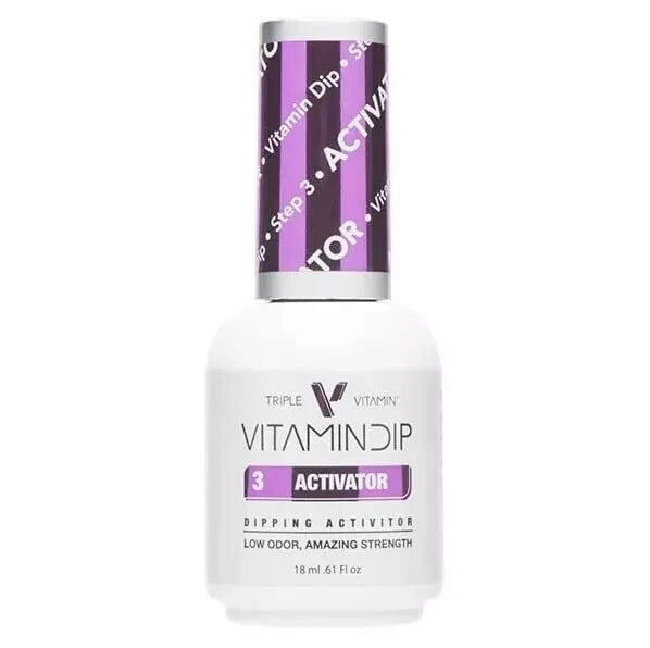 Triple Vitamin Dip Powder & Liquid Set for Nails - Strengthening & Nourishing