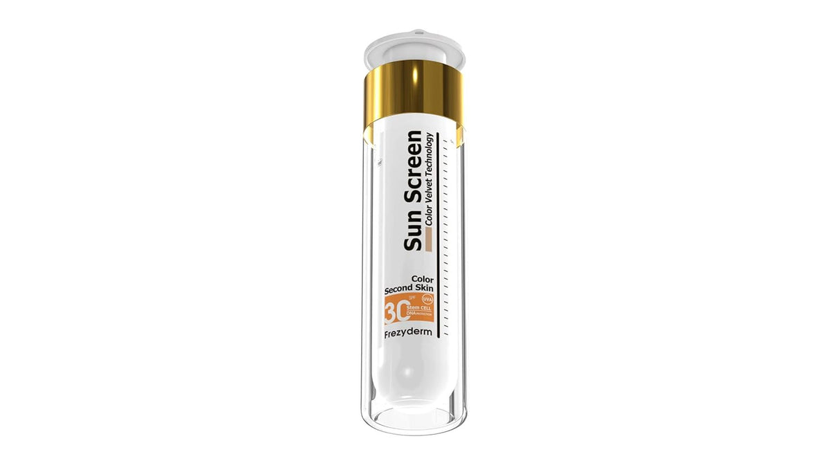 Tinted Face Sunscreen SPF30 with Velvet Finish 50ml - Light & Transparent