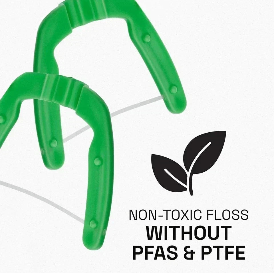 Mint Flavored Flosser Refill Heads Pack of 6 for Ultraclean Access Flossers