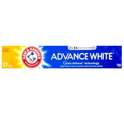 Arm & Hammer White Stain Defense Toothpaste Fresh Mint 6oz - Brighten Smile