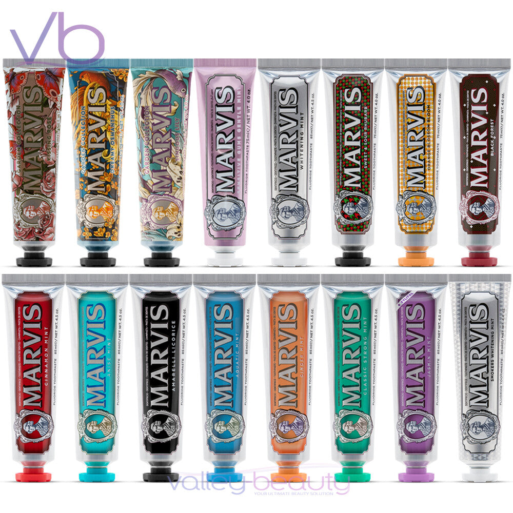 Marvis Whitening Mint Toothpaste with Licorice & Cinnamon - 85ml