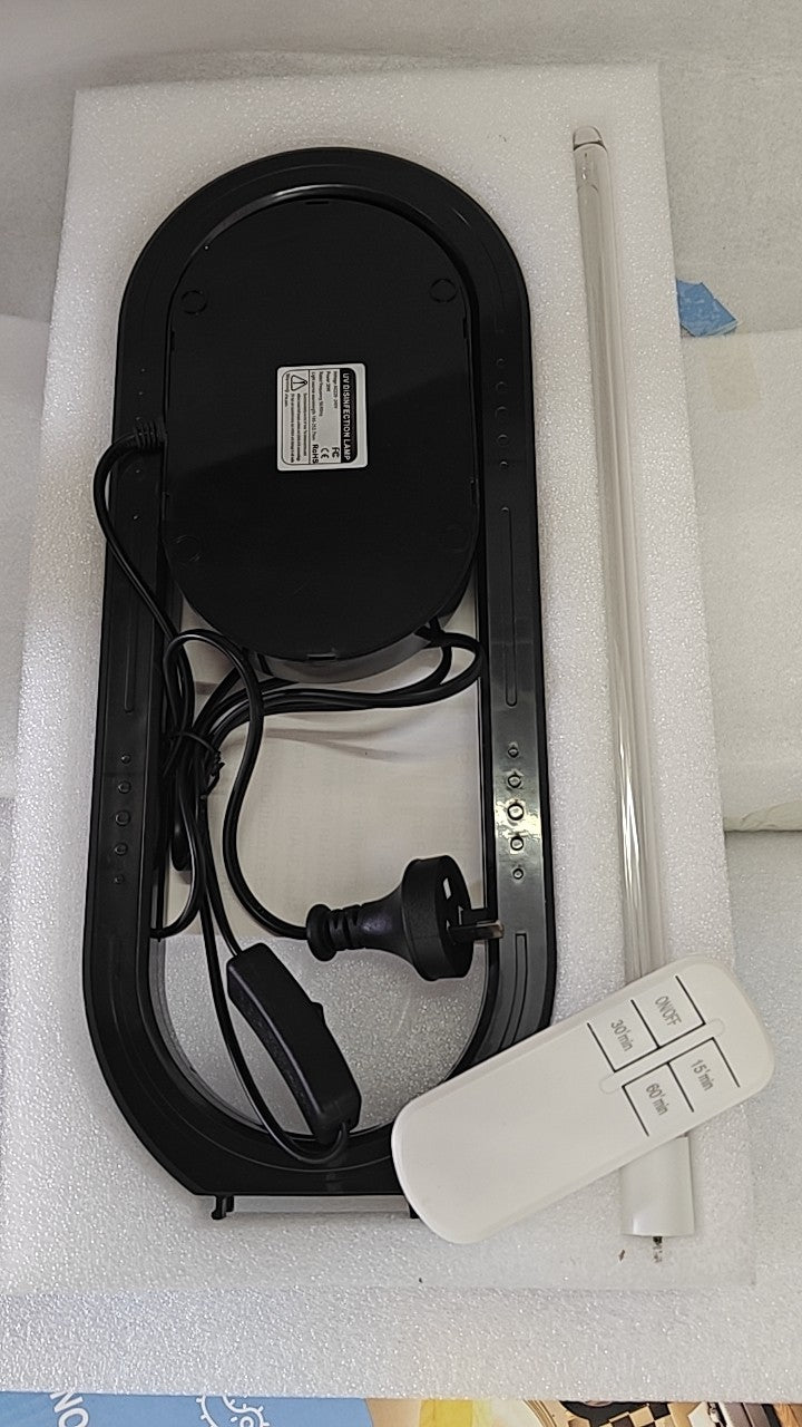 UV Germicidal Sterilization Lamp 38W for Home Disinfection, Ozone Generator