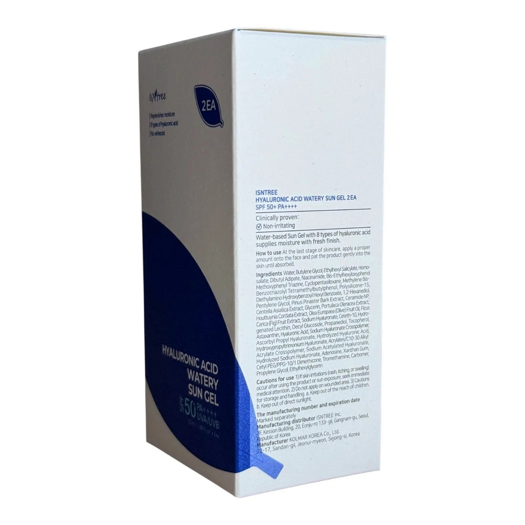 SPF 50+ PA++++ Hyaluronic Acid Sun Gel Sunscreen for All Skin Types 50ml