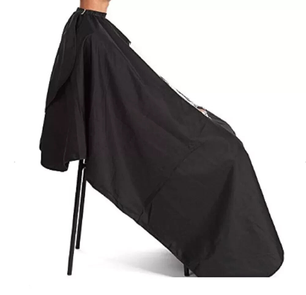 Professional Barber Hair Cutting Cape with Viewing Window - Salon Styling Drape