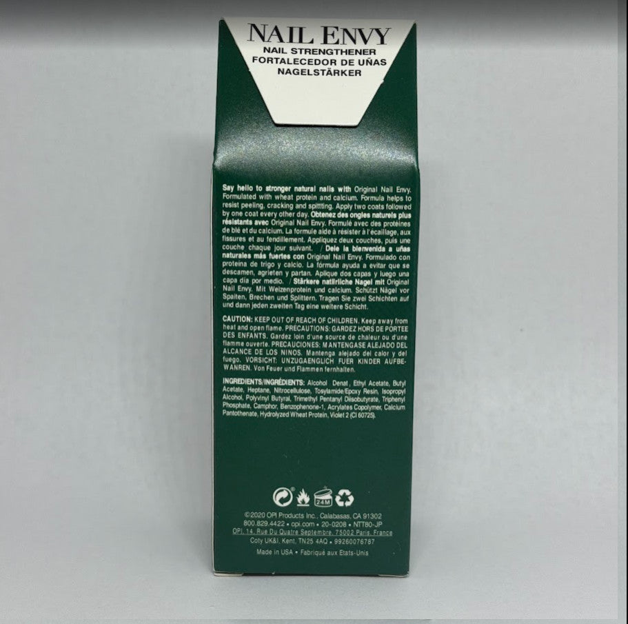 OPI Nail Envy Original Nail Strengthener 0.5 Fl Oz - Protect & Reinforce Nails