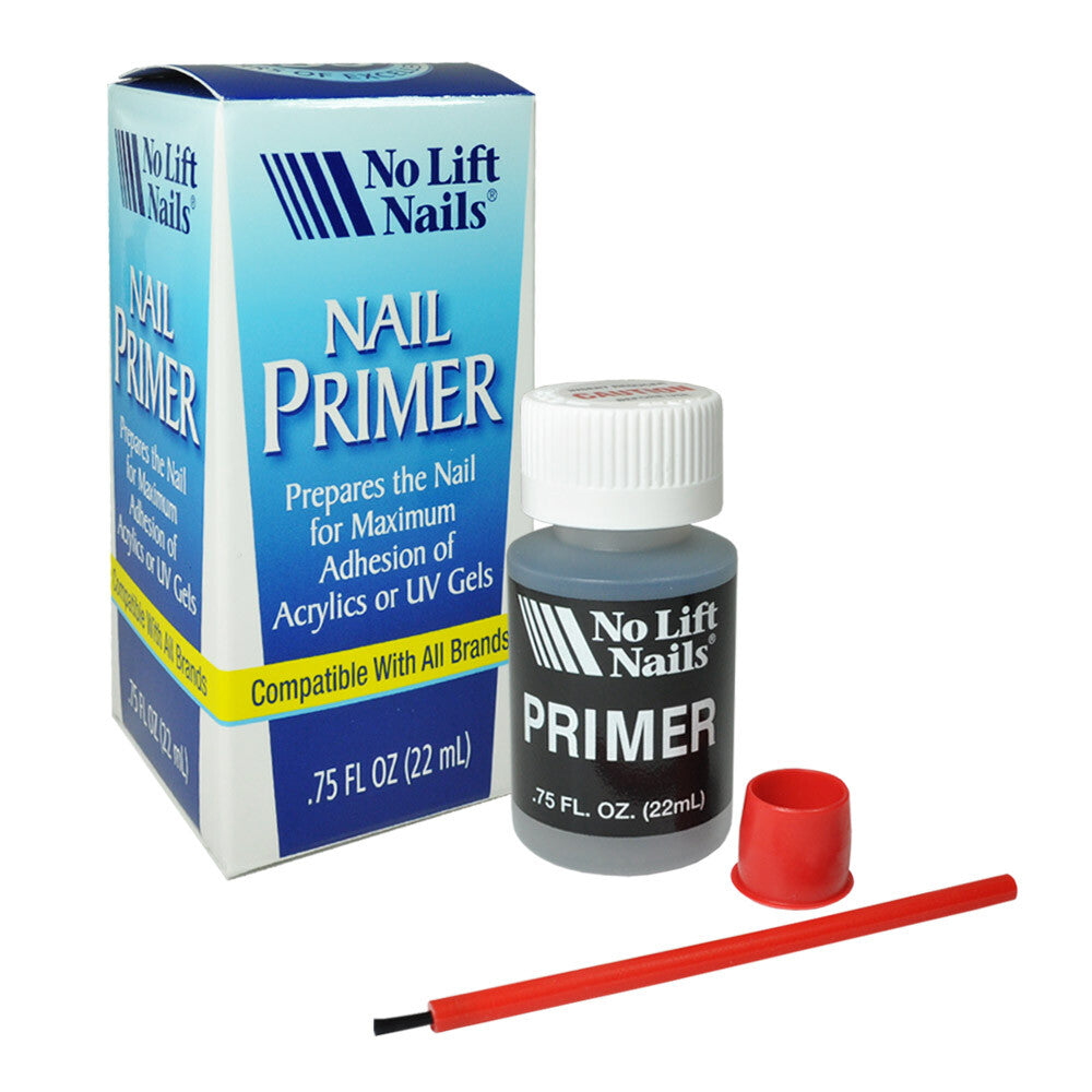 No Lift Nails Acrylic & Gel Nail Primer 0.75 oz | Strong Adhesion