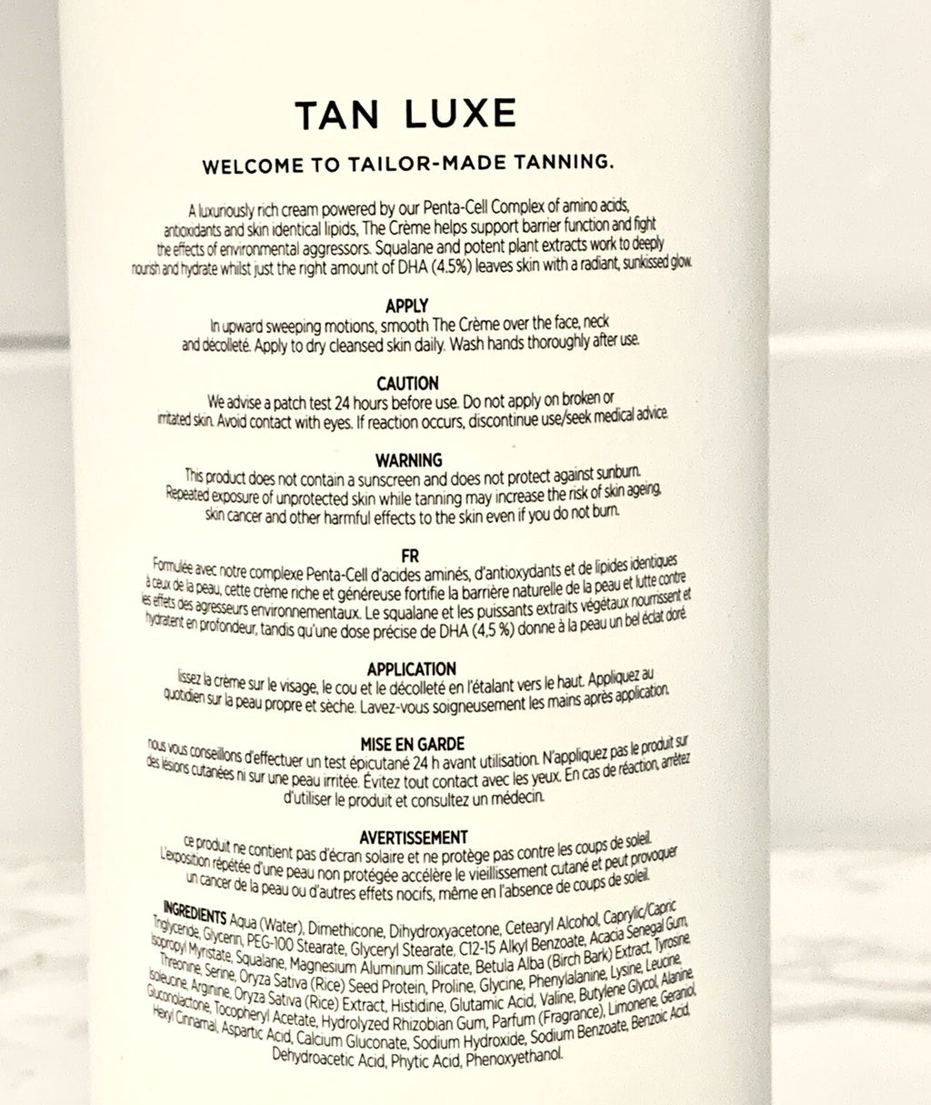 Self-Tanning Facial Cream - Hydrating Gradual Tan, 2.19 oz