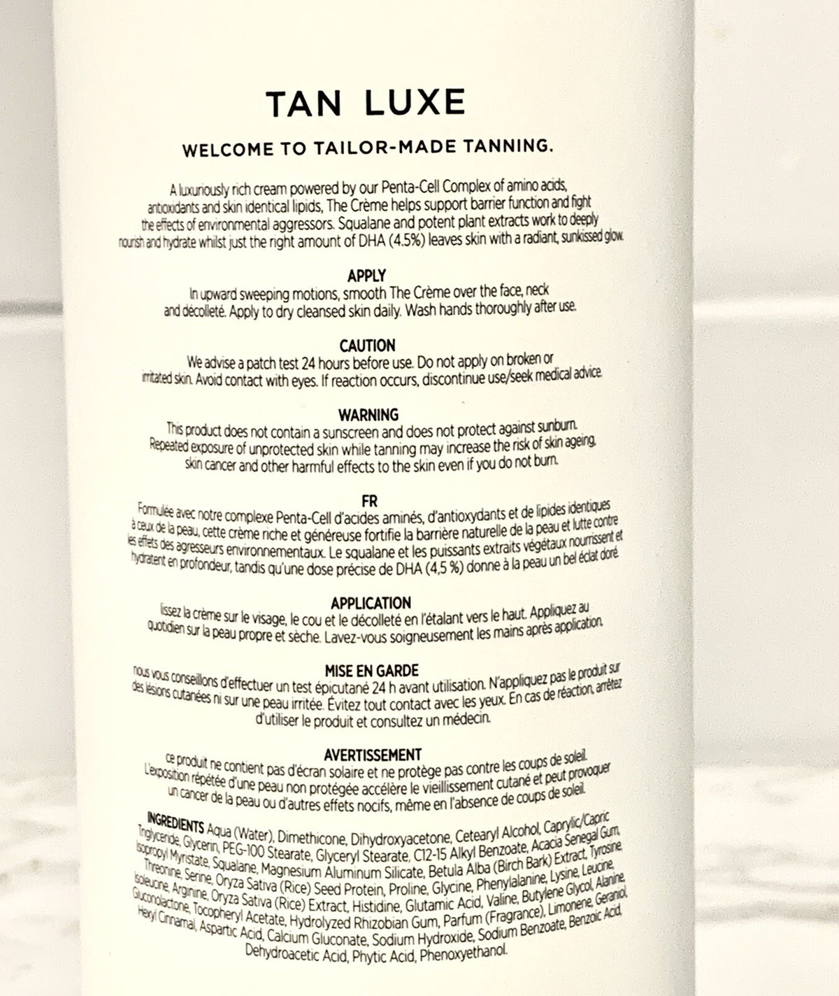 Self-Tanning Facial Cream - Hydrating Gradual Tan, 2.19 oz