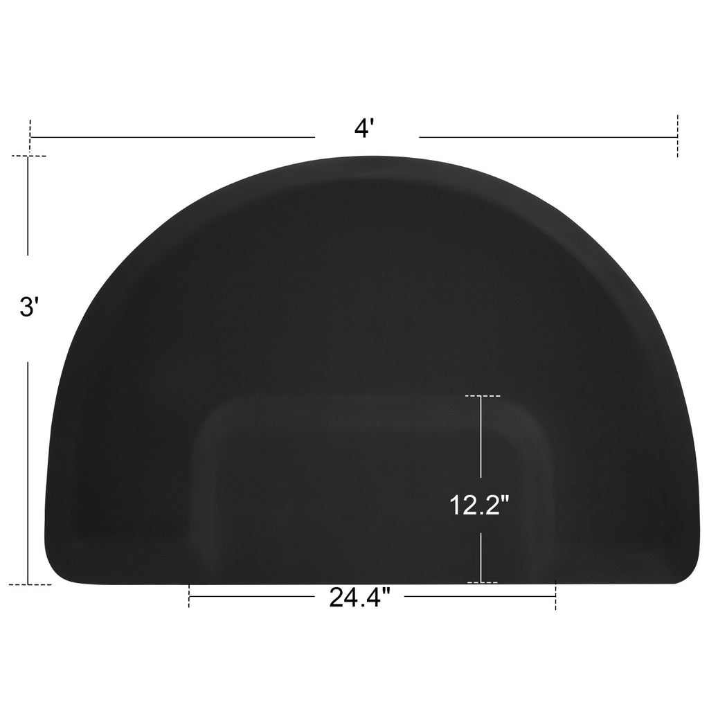 Anti-Fatigue Salon Mat for Hair Stylists Comfort Standing Mat with Non-Slip Base