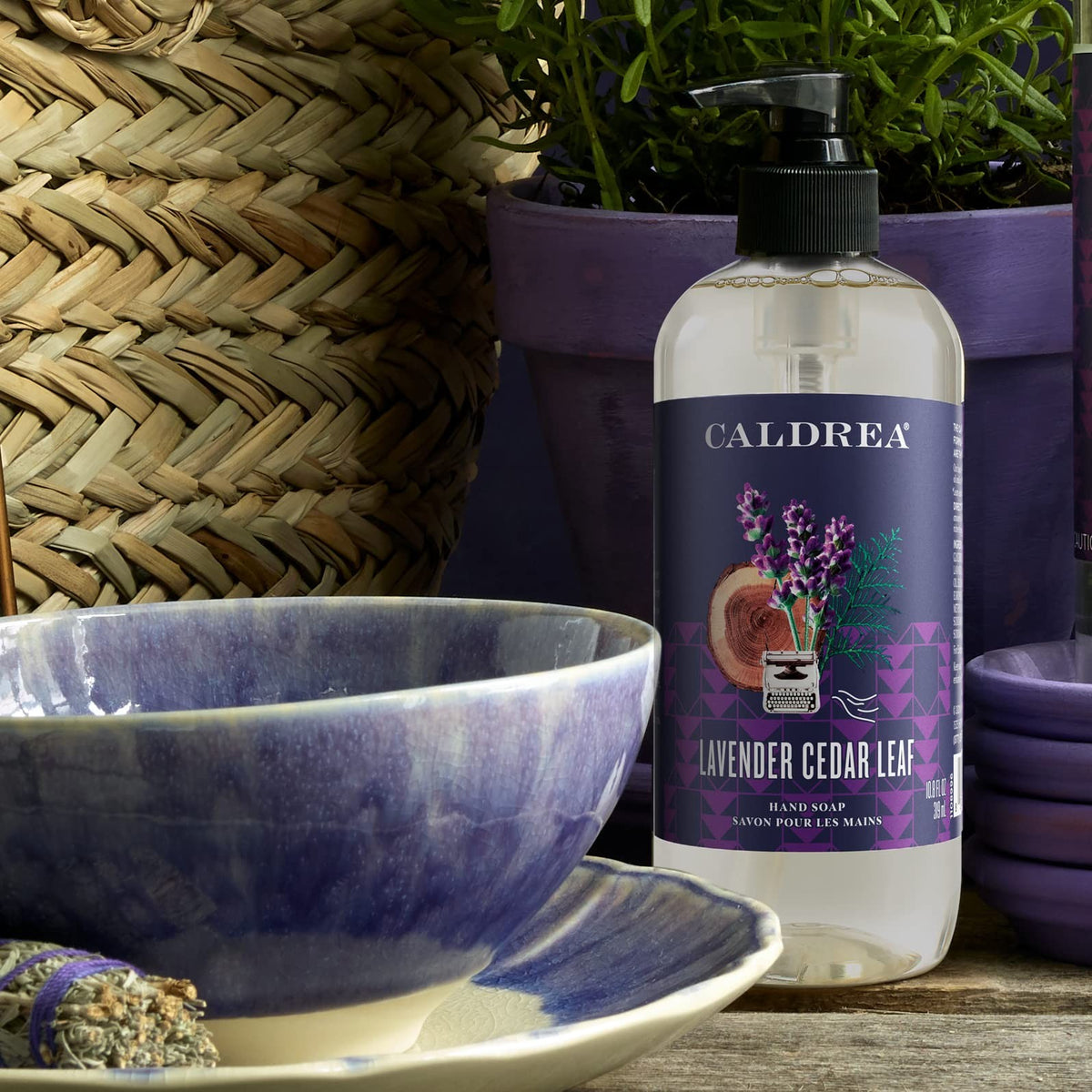 Natural Hand Wash Soap with Aloe Vera & Olive Oil - Calming Essential Oils